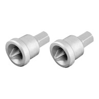 GRAPHITE bitovi s graničnikom PH2 x 25 mm, 1/4", 56T551, 2 kom.